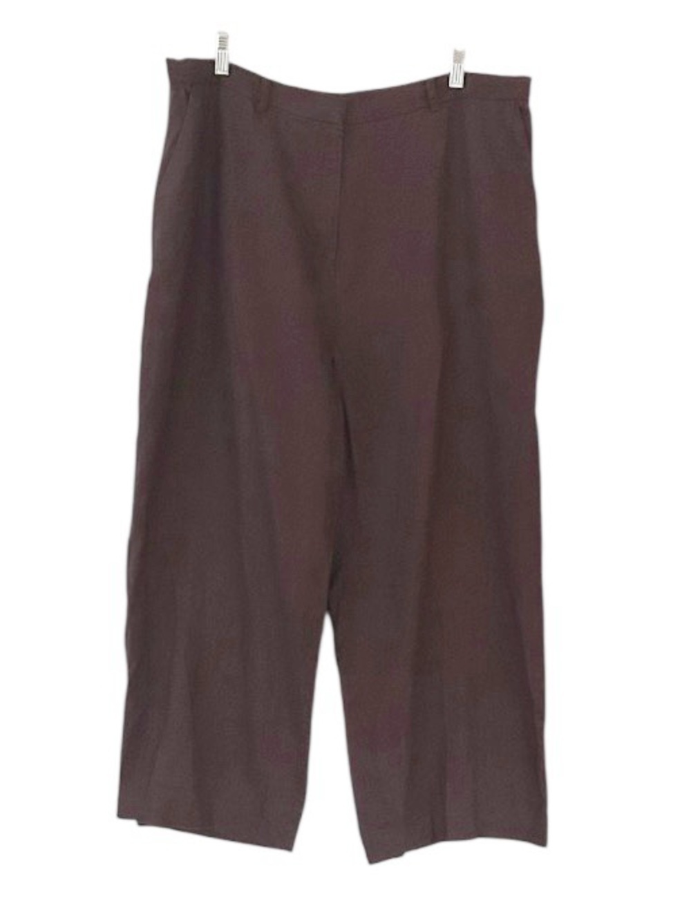 Apostrophe Wide Leg Pants Size 18 Linen High Rise